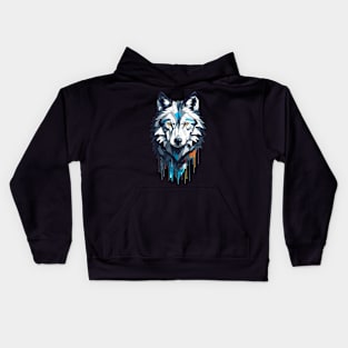 Abstract Wolf Kids Hoodie